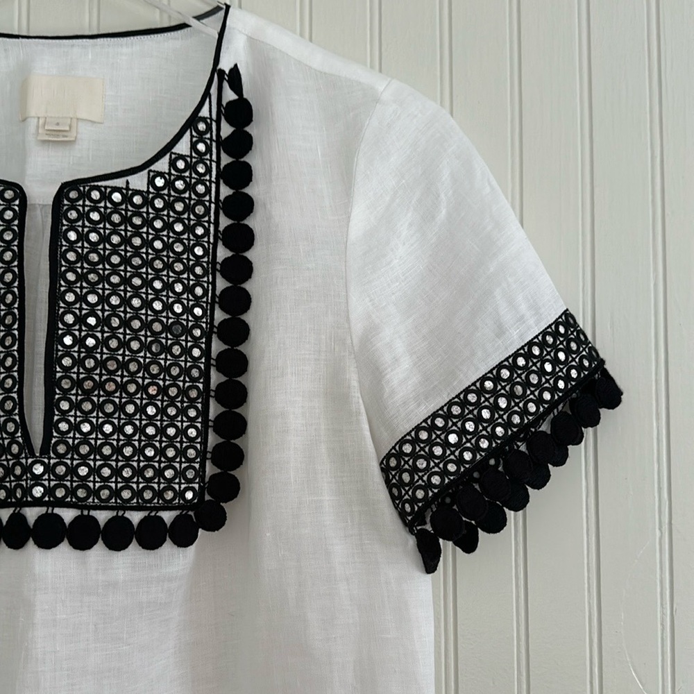 J. Crew Collection Linen Tunic - Picture 4 of 9